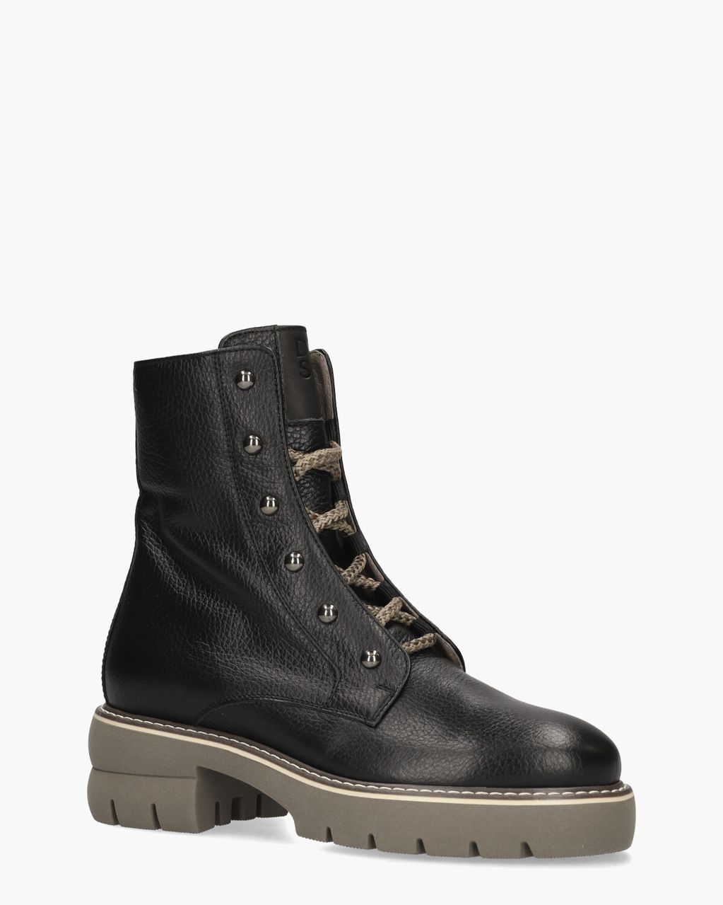 DLSport 6381 Zwart Dames Enkelboots