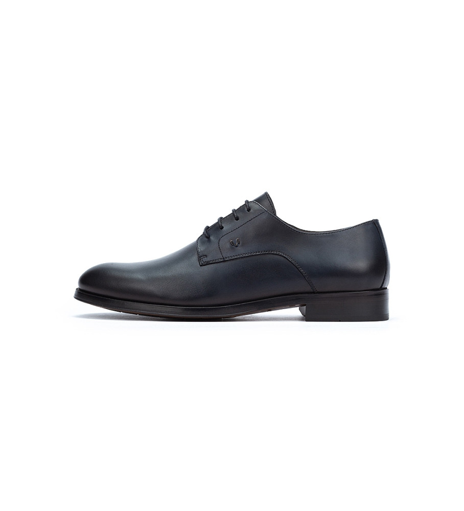 Sapatos Martinelli Empire em couro azul marinho