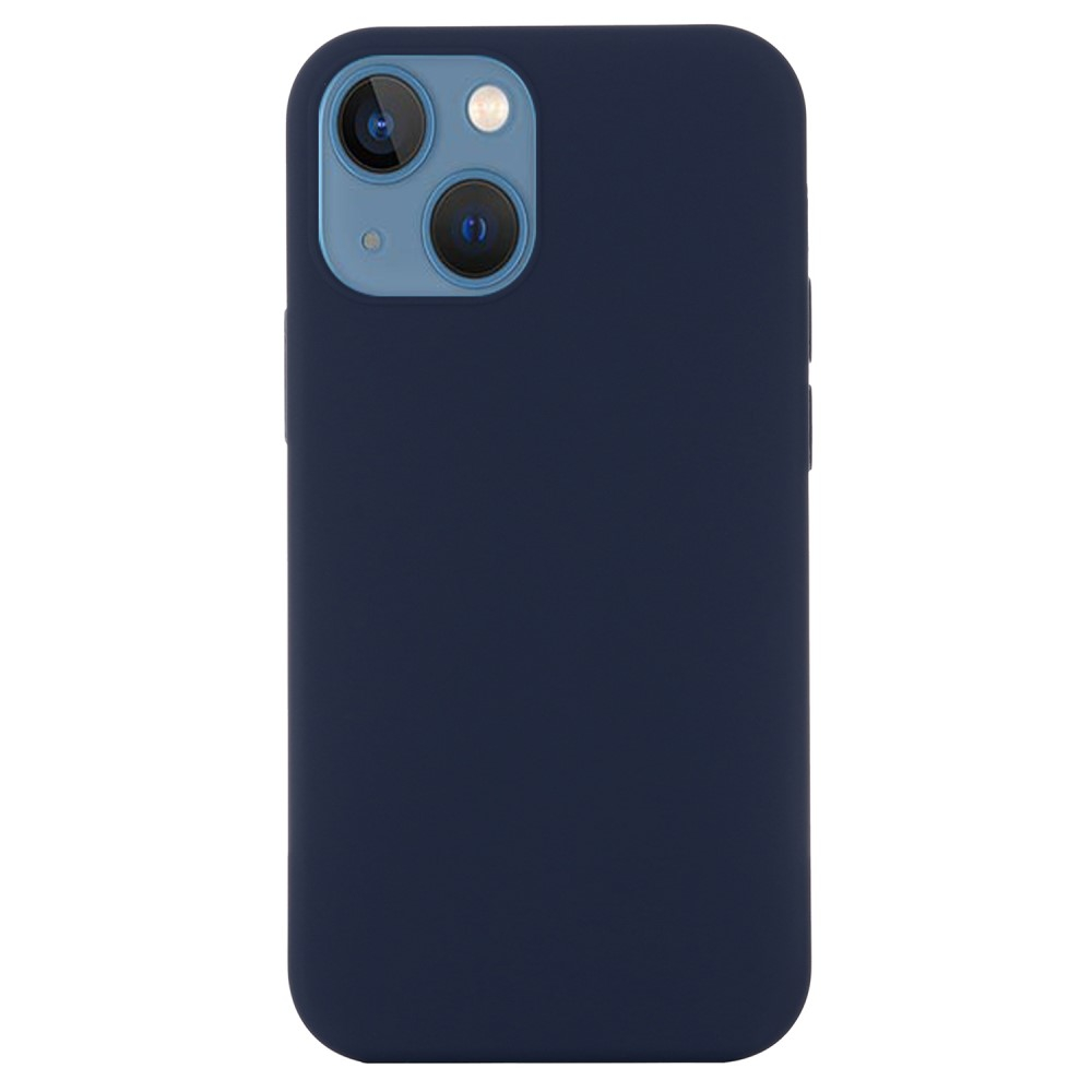 iPhone 15 MagSafe Silikon Case Hülle - Dunkelblau