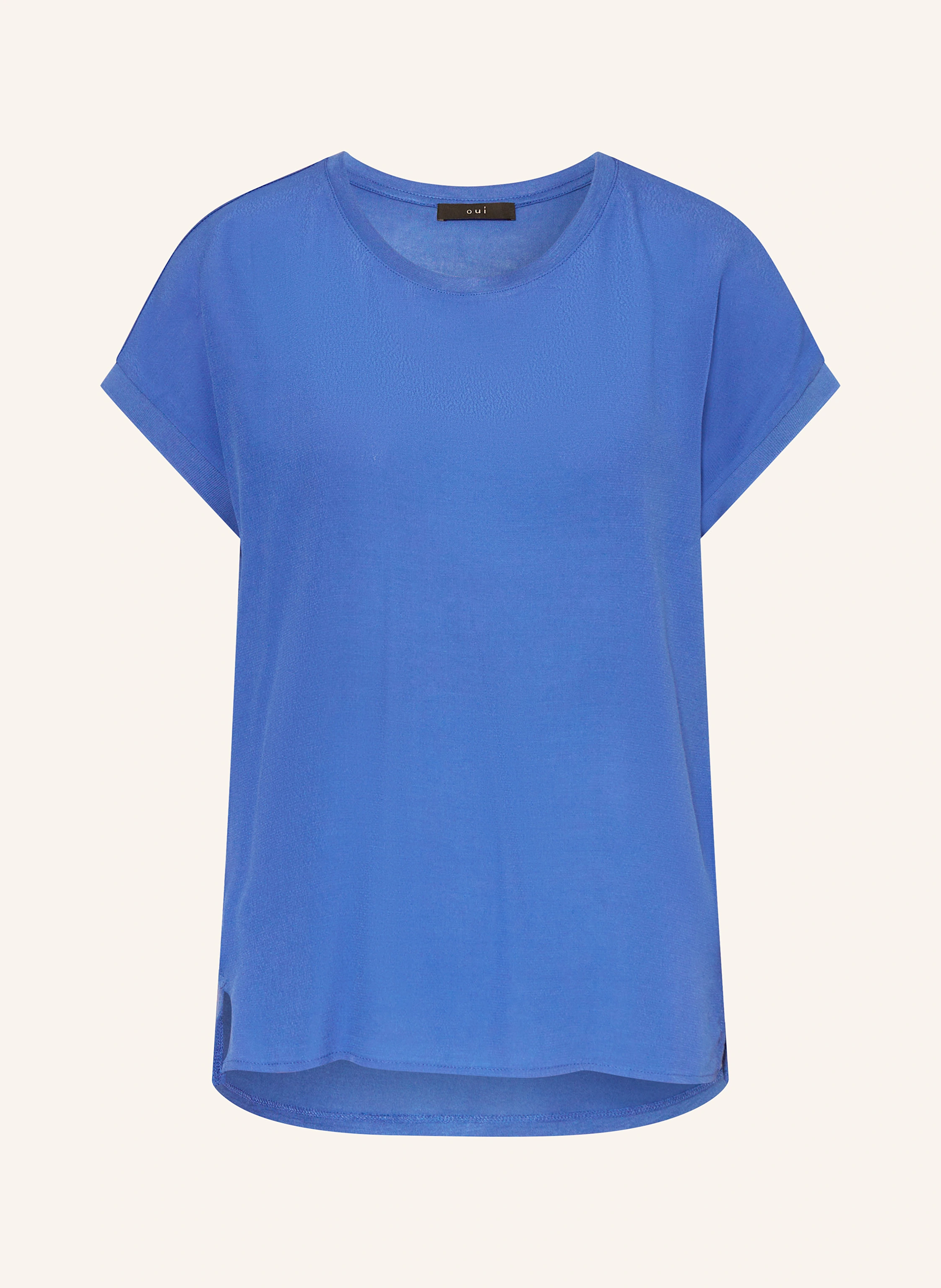 oui Blusenshirt im Materialmix