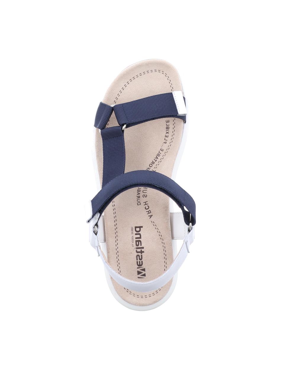 Sandale Albi 02, blau-kombi