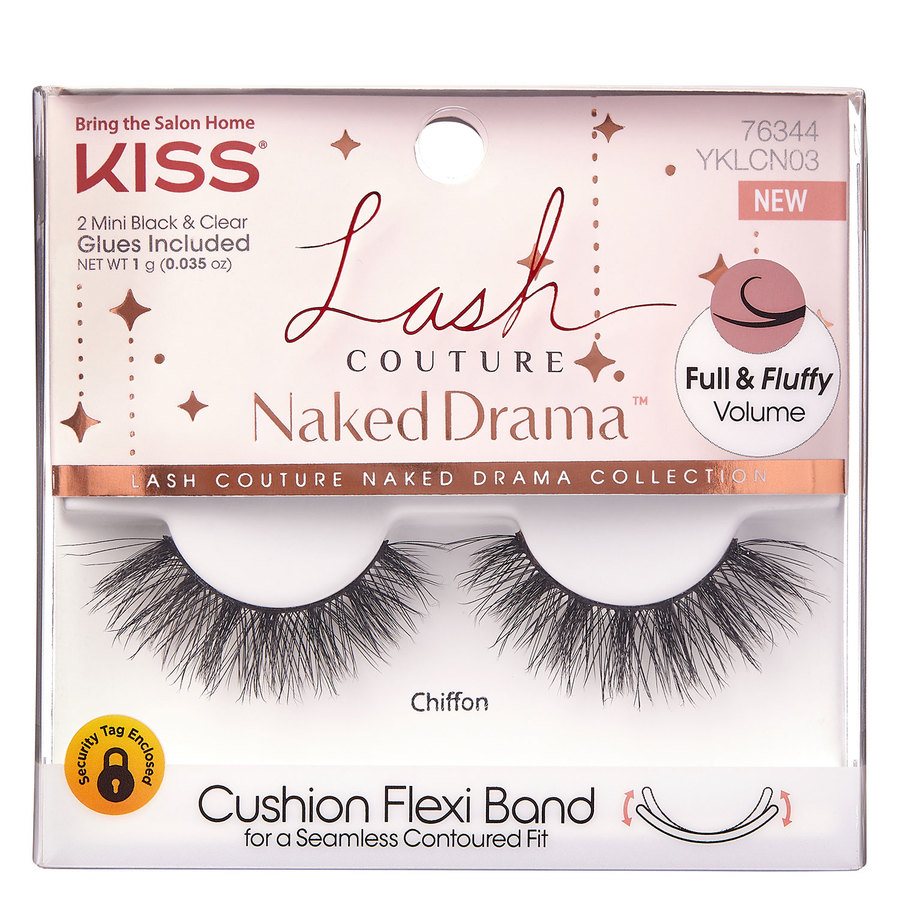 KISS Lash Couture Naked Drama Collection Chiffon 1pair