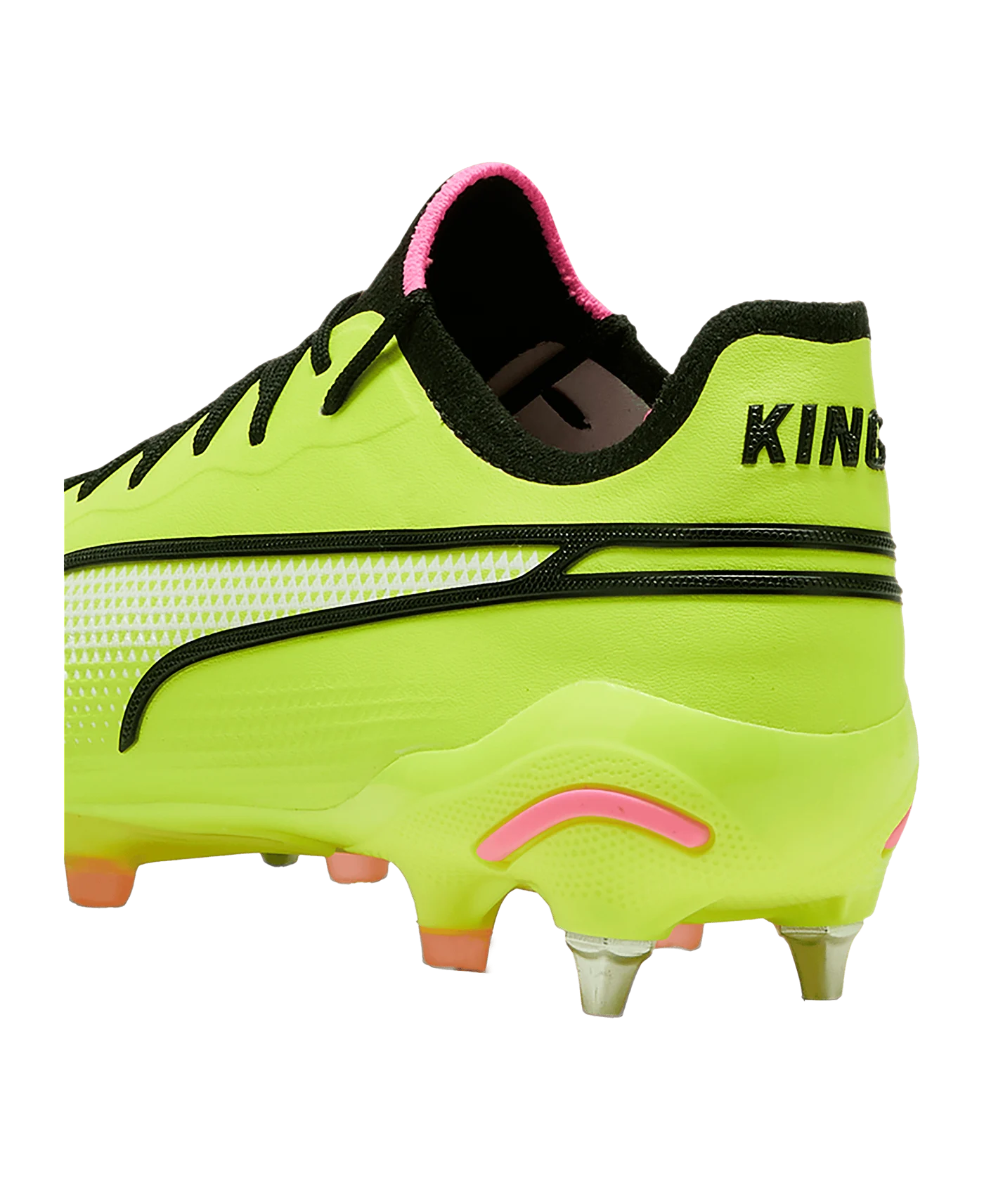 PUMA KING Ultimate MxSG Gelb Schwarz Pink F03