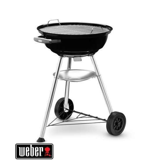 Barbecue à charbon KETTLE CHARCOAL GRILL acier émaillé noir - D.47 cm