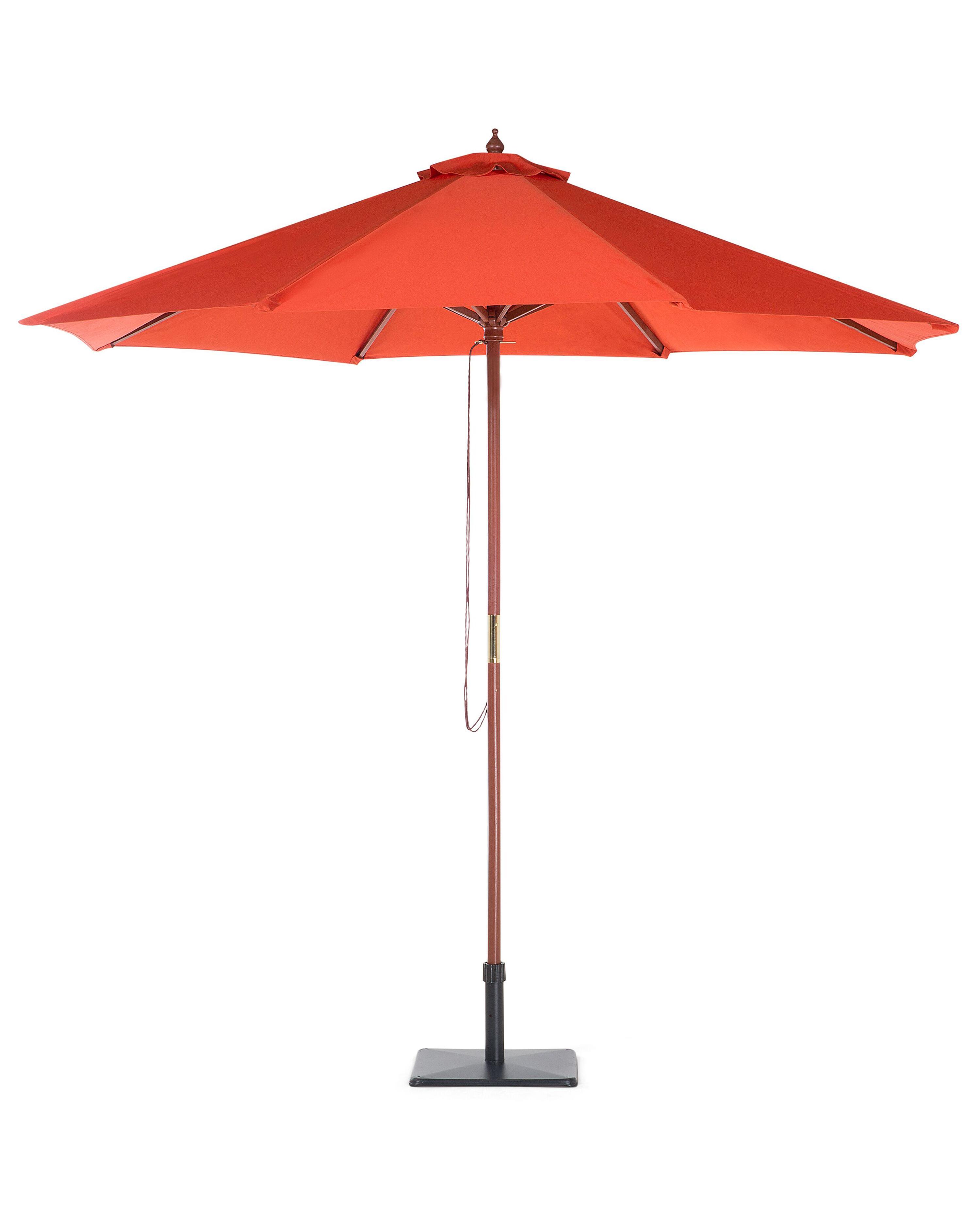 Parasol 270 cm TOSCANA Rood