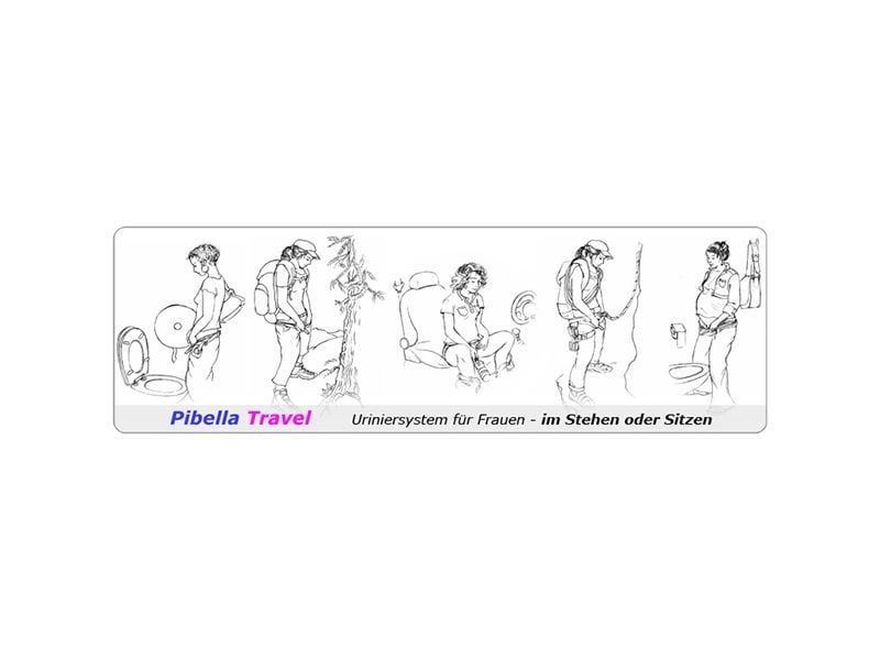Pibella Travel Pearl Urinierhilfe für die Frau im Stehen und Sitzen