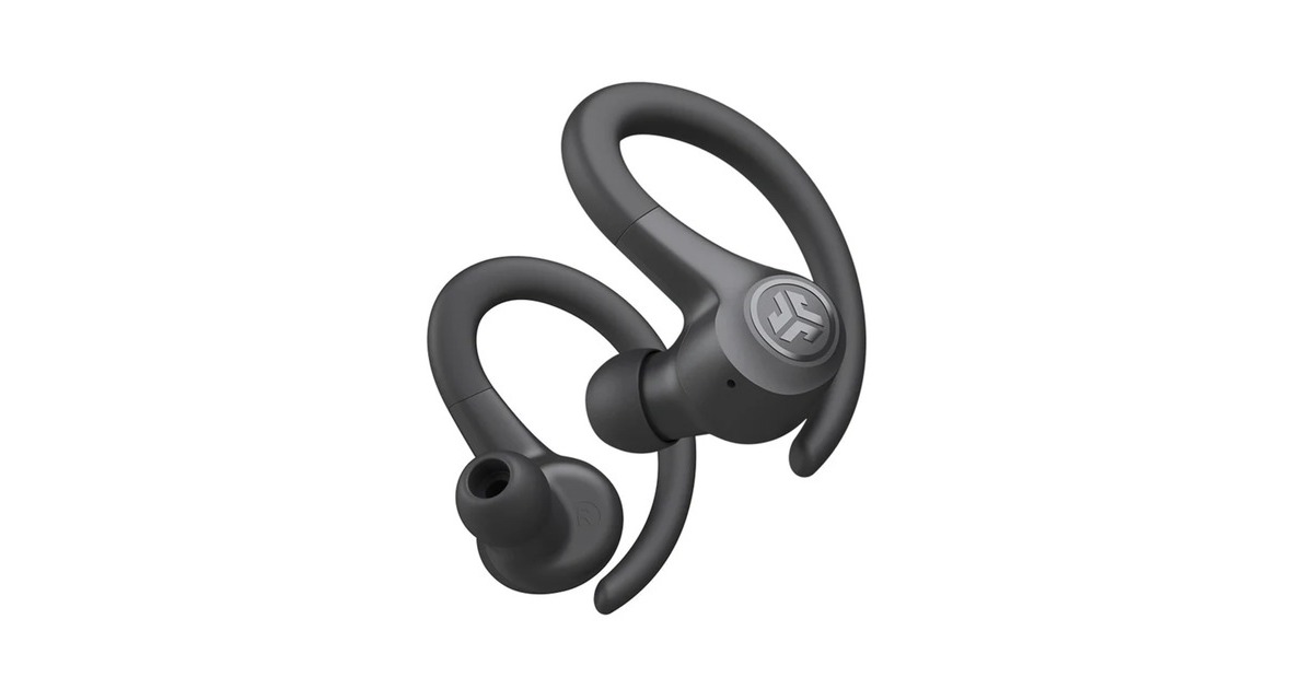 JLabGO Air Sport True Wireless-oordopjes earbuds  (Grafiet, Bluetooth 5.1)