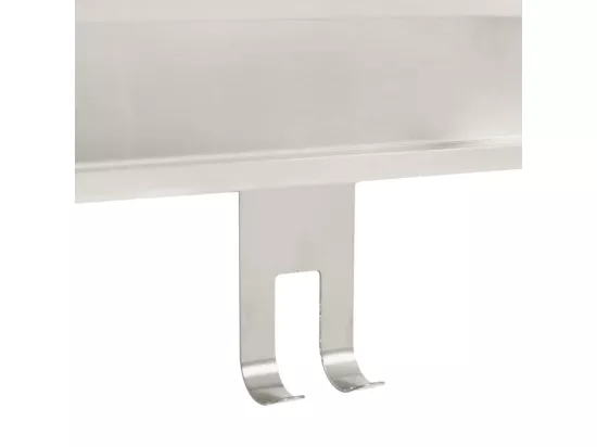 Support de douche suspendu acier inoxydable 304 brossé