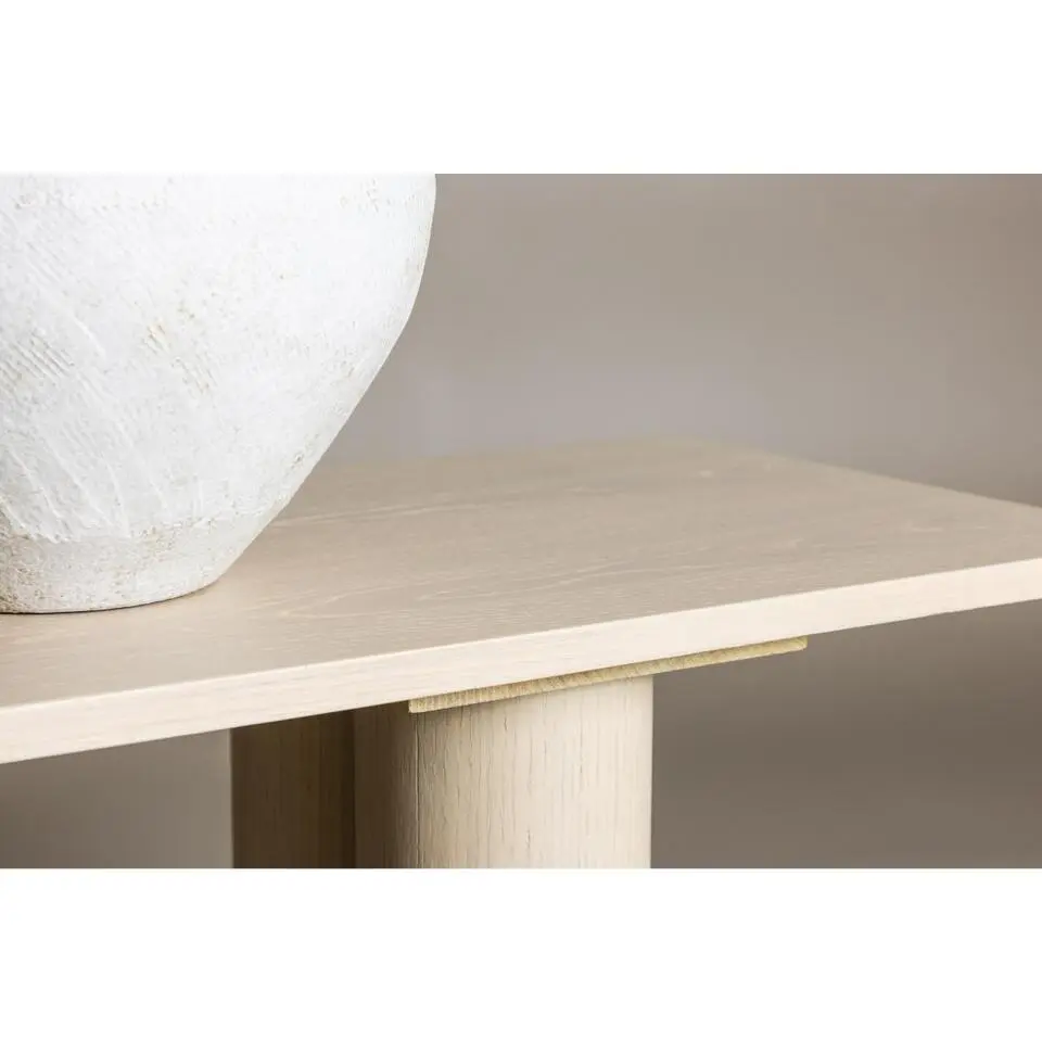 Svea - Rova eetkamerbank - 180 cm - whitewash