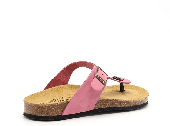Plakton mules et sabots plats femme bolero rose