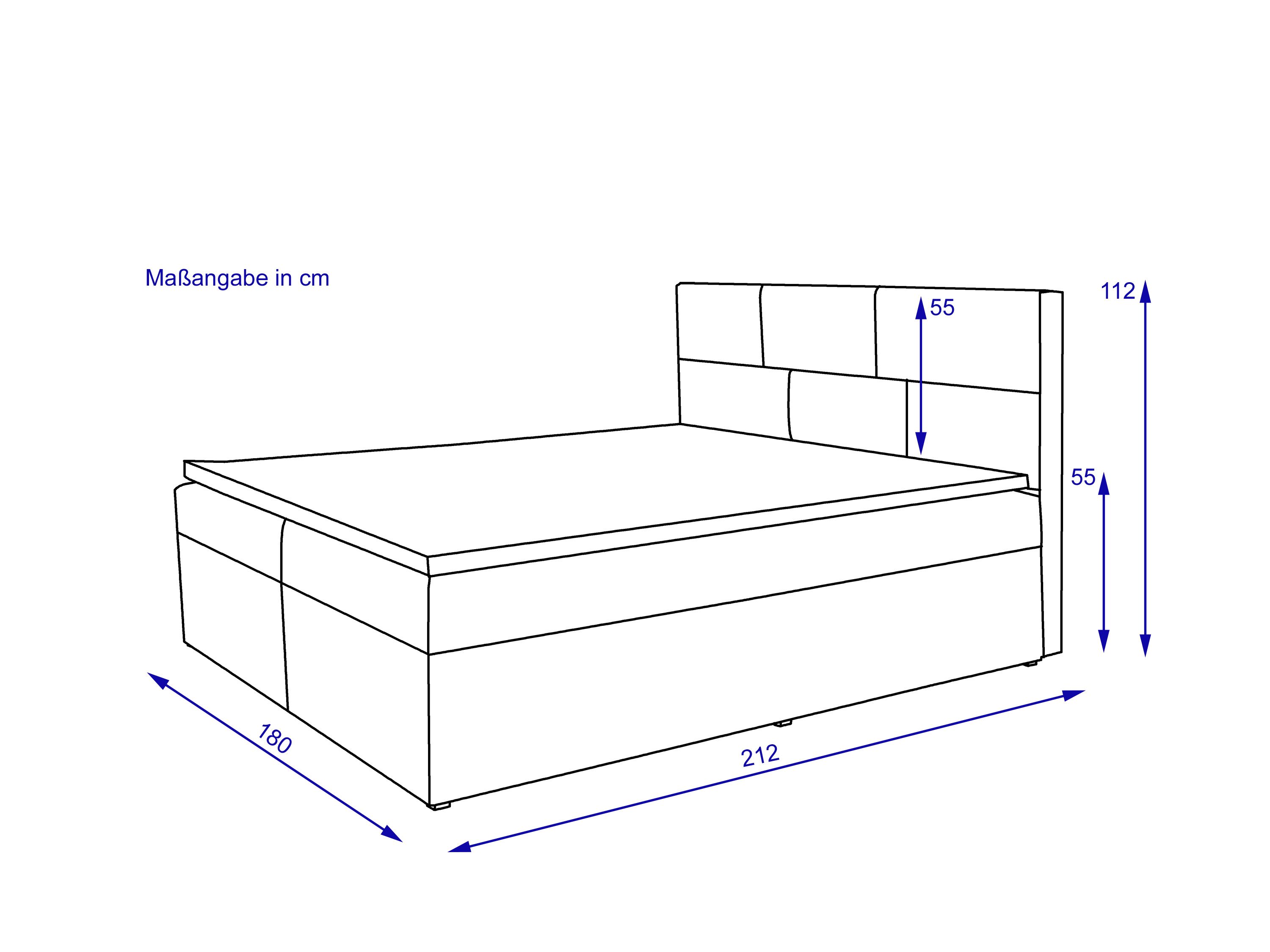 Boxspringbett HARPER GERDAU