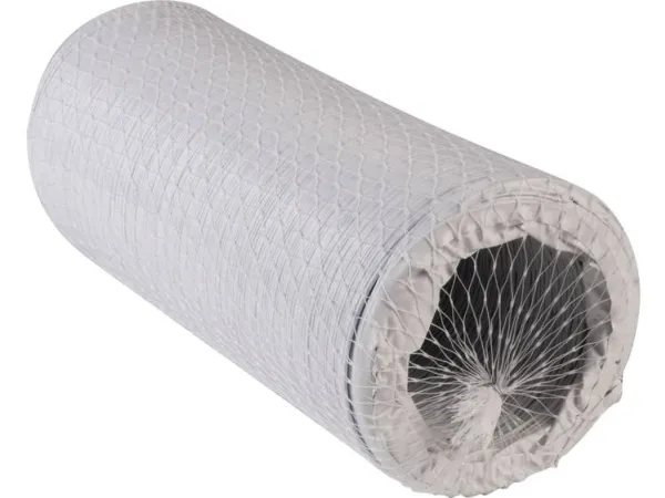 Wallair N52817 Fleksibel spiralslange Plastic (Ø x L) 10.2 cm x 3 m Hvid