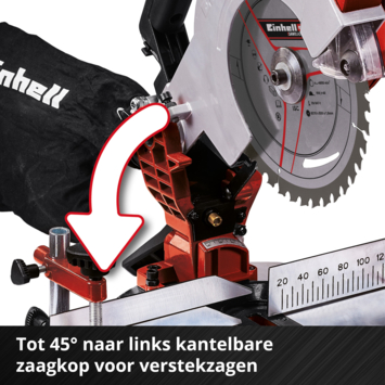 Einhell 18V kap-/Verstekzaag TE-MS 18/210 Li (zonder accu)