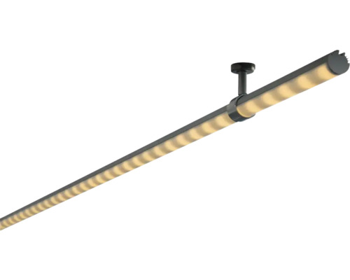 Buiten LED-lamp, IP66/67, 8,5 W, 1875 lm, warm wit, zilver, L x H null x