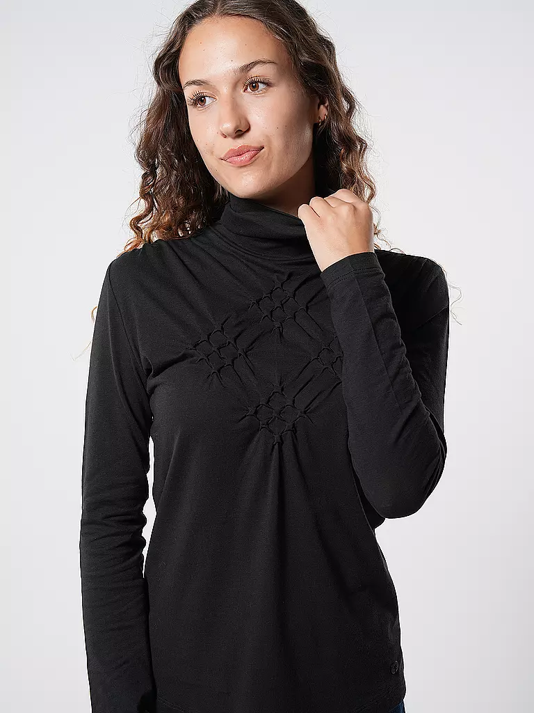 ARMARGENTUM Langarmshirt KEA schwarz
