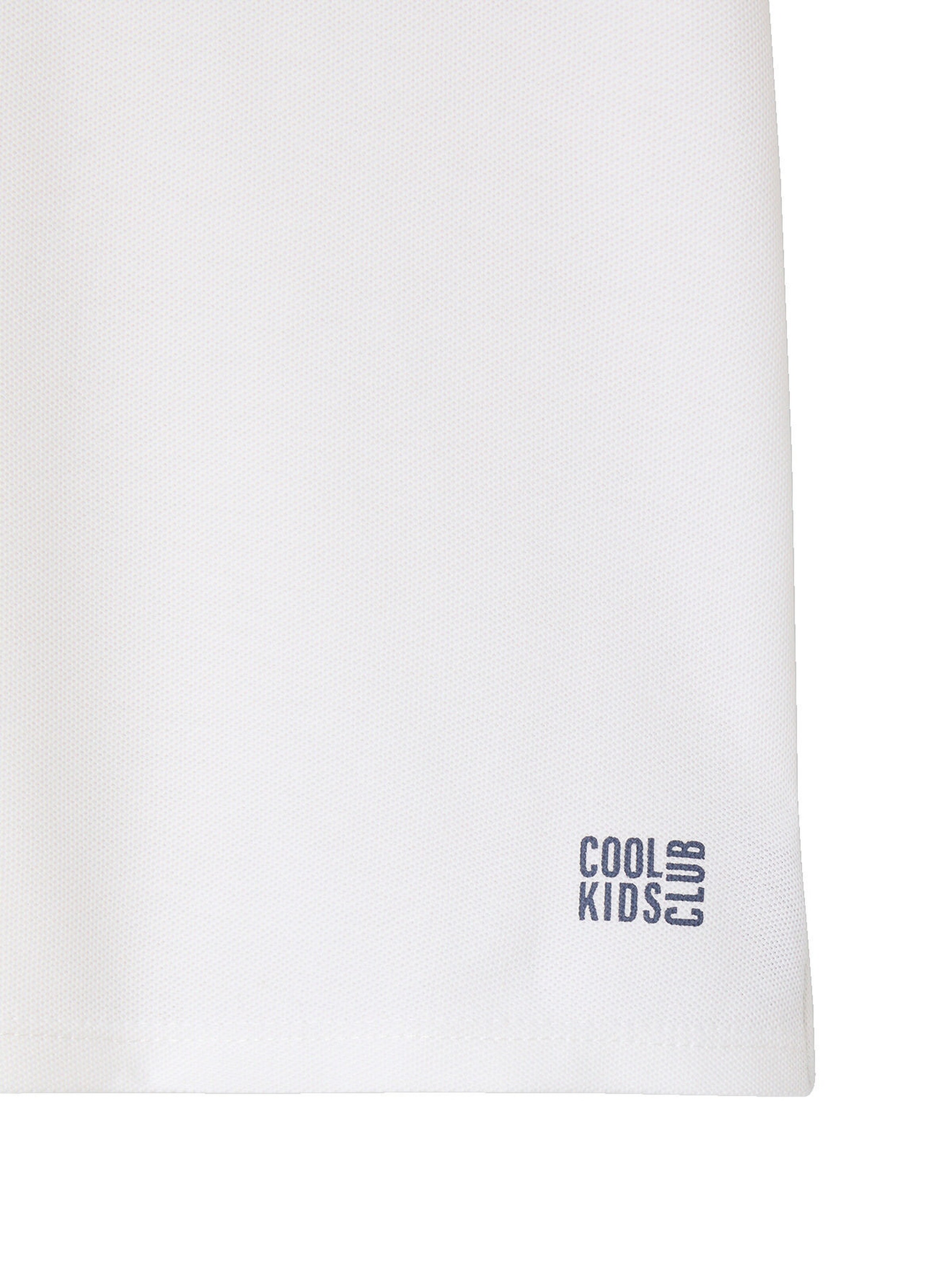 Vertbaudet 2er-Pack Jungen Poloshirts, Pikee weiß