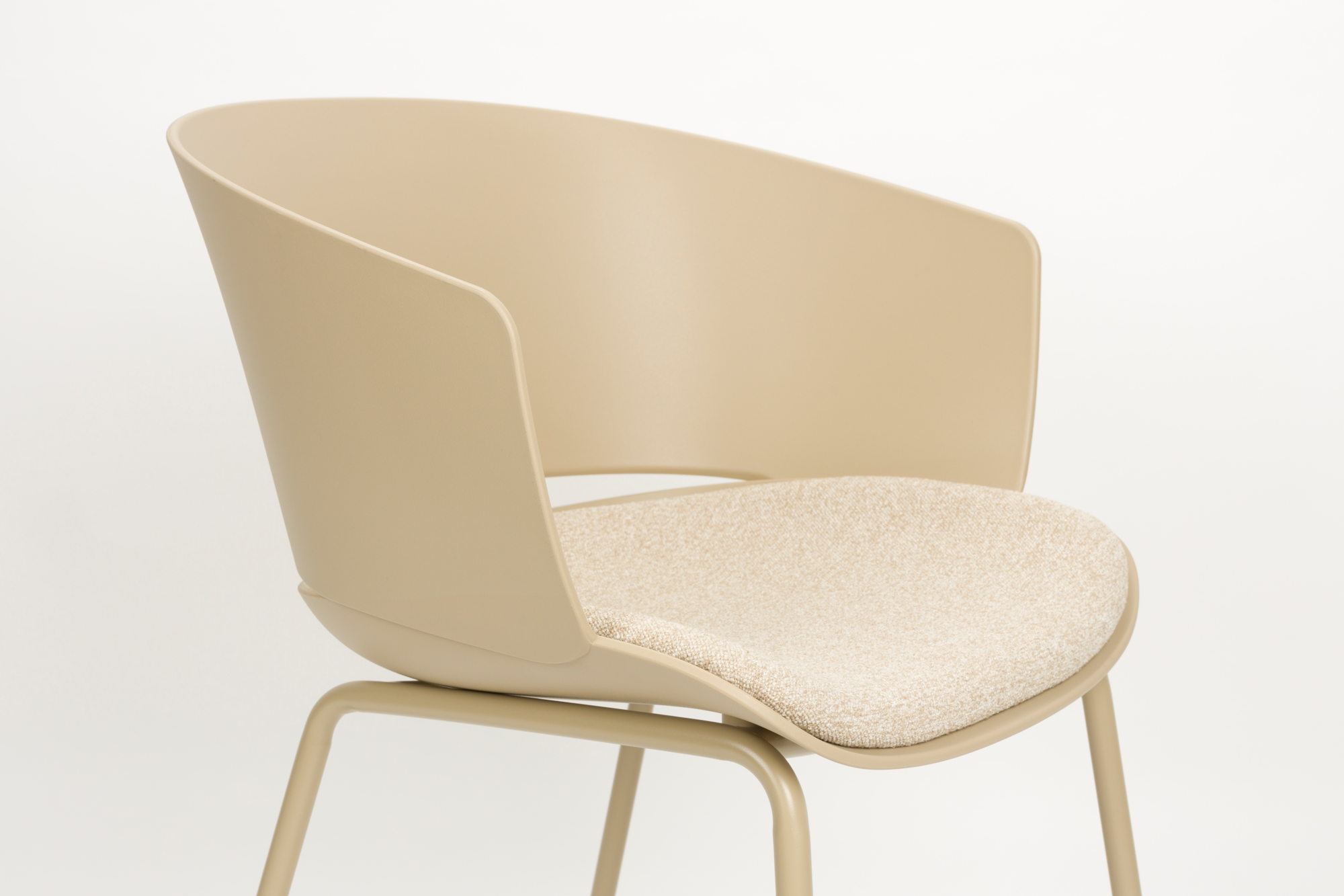 Eetkamerstoel Jessica beige (set van 4)