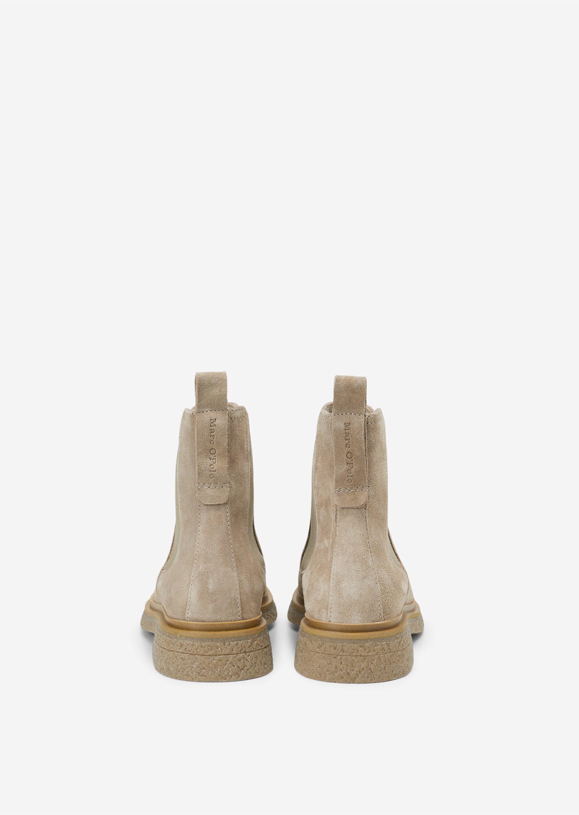 Chelsea-Boot mit Sohle in Krepp-Optik