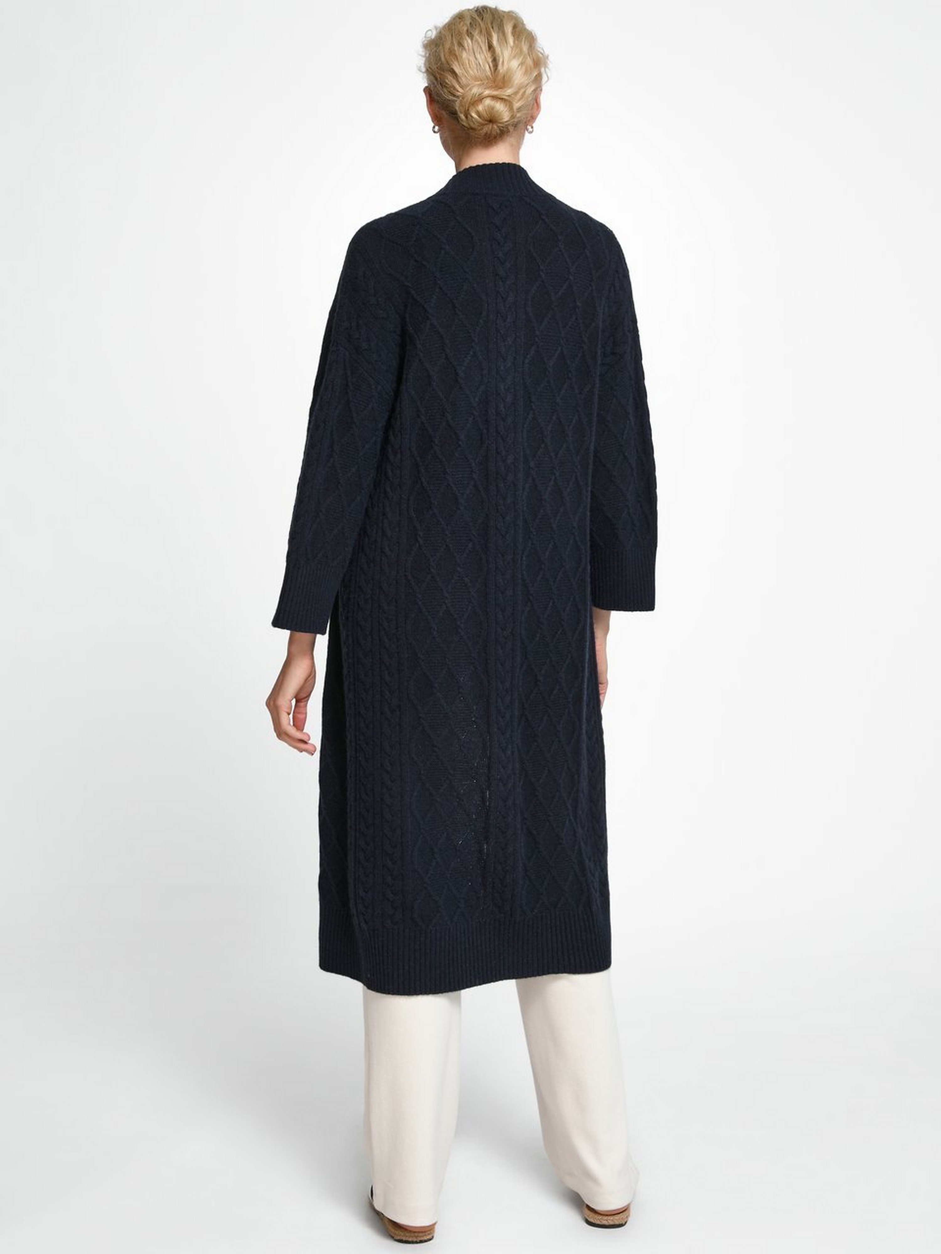 Strickmantel aus 100% Premium-Kaschmir