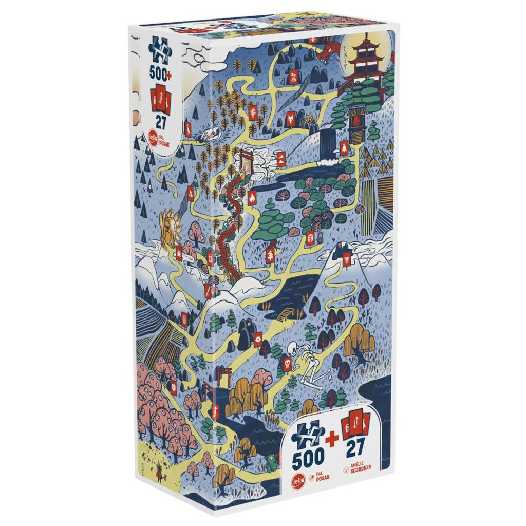 Puzzle Play Donjon- 500 Pièces - Forêt