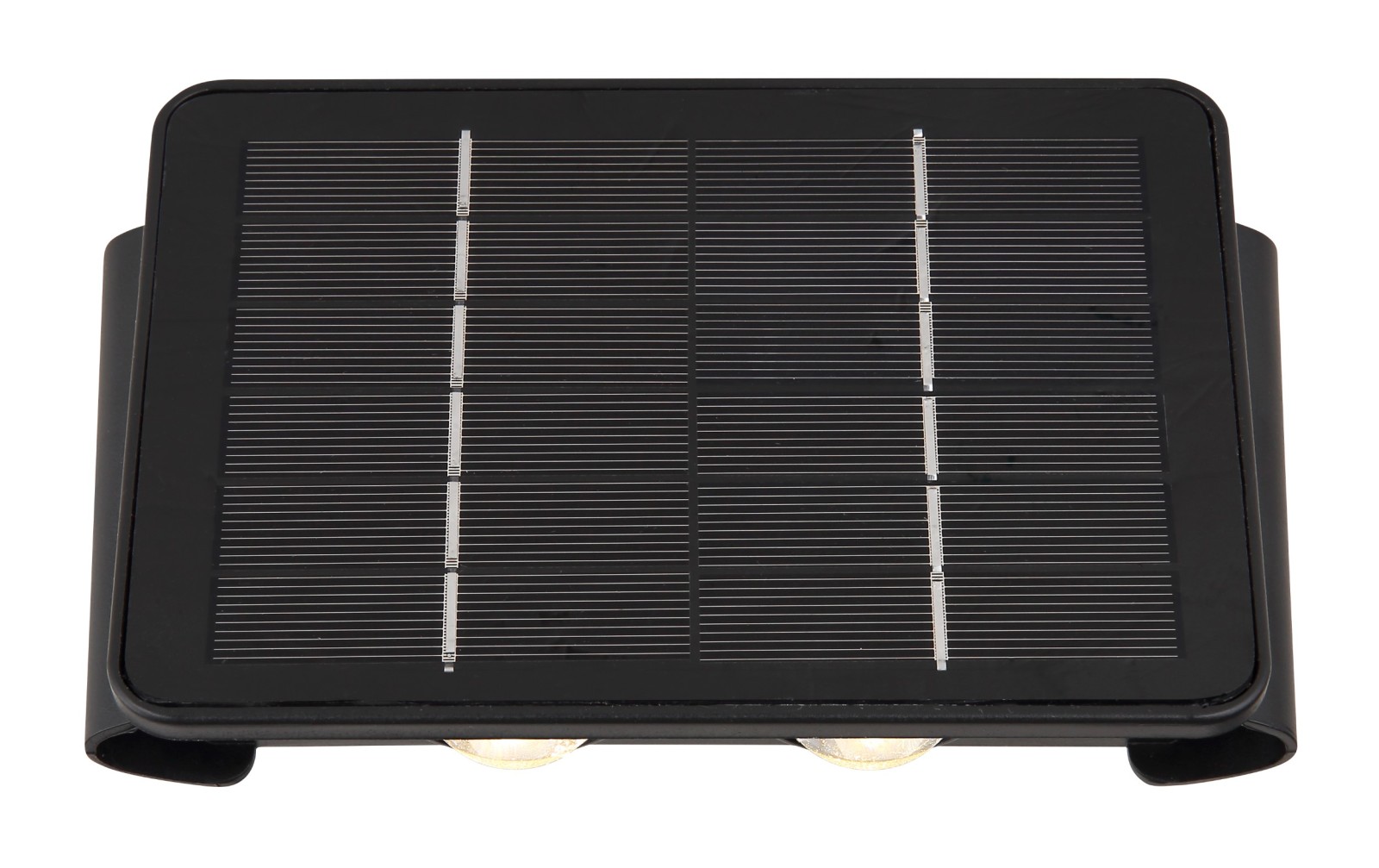 Solarleuchte - schwarz - 17 cm breit