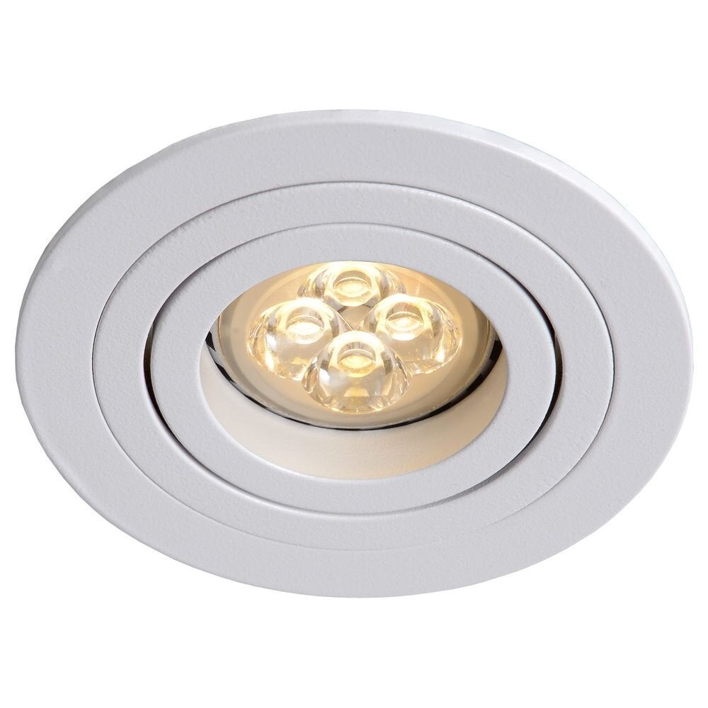 Witte, ronde Tube plafondspot
