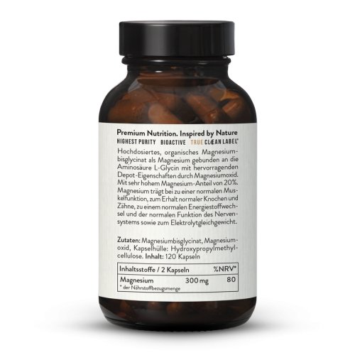 Sunday Natural Products  Magnesium Glycinat DepotKapseln 150mg