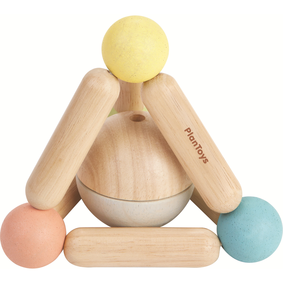 PlanToys Babyspielzeug Pyramide, pastell