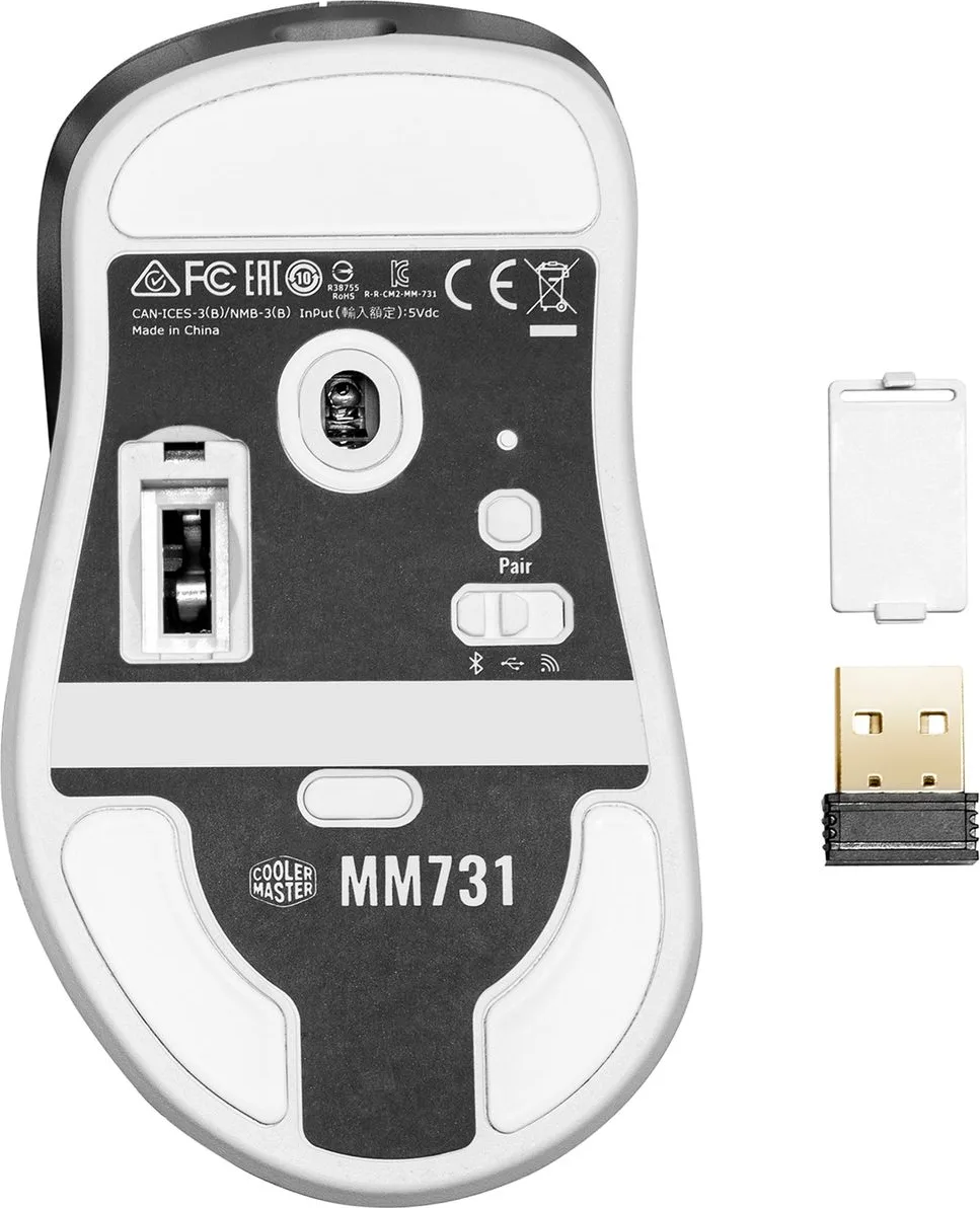 Cooler Master MM731 Blanc Souris gaming