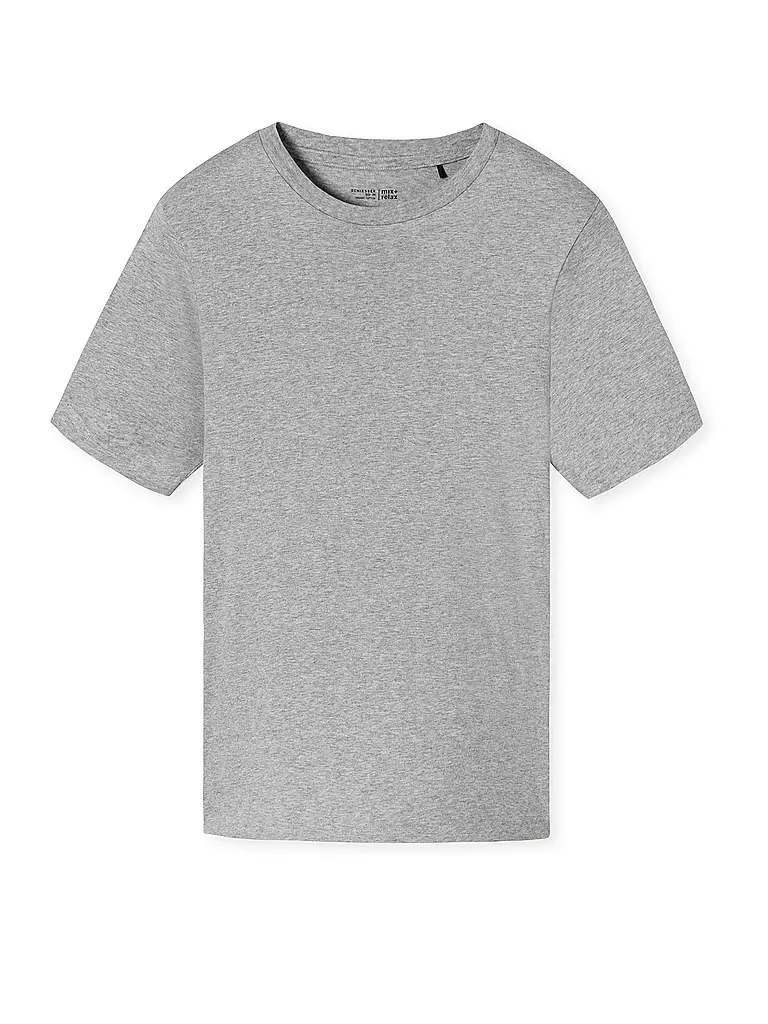 SCHIESSER Pyjama Shirt  grau