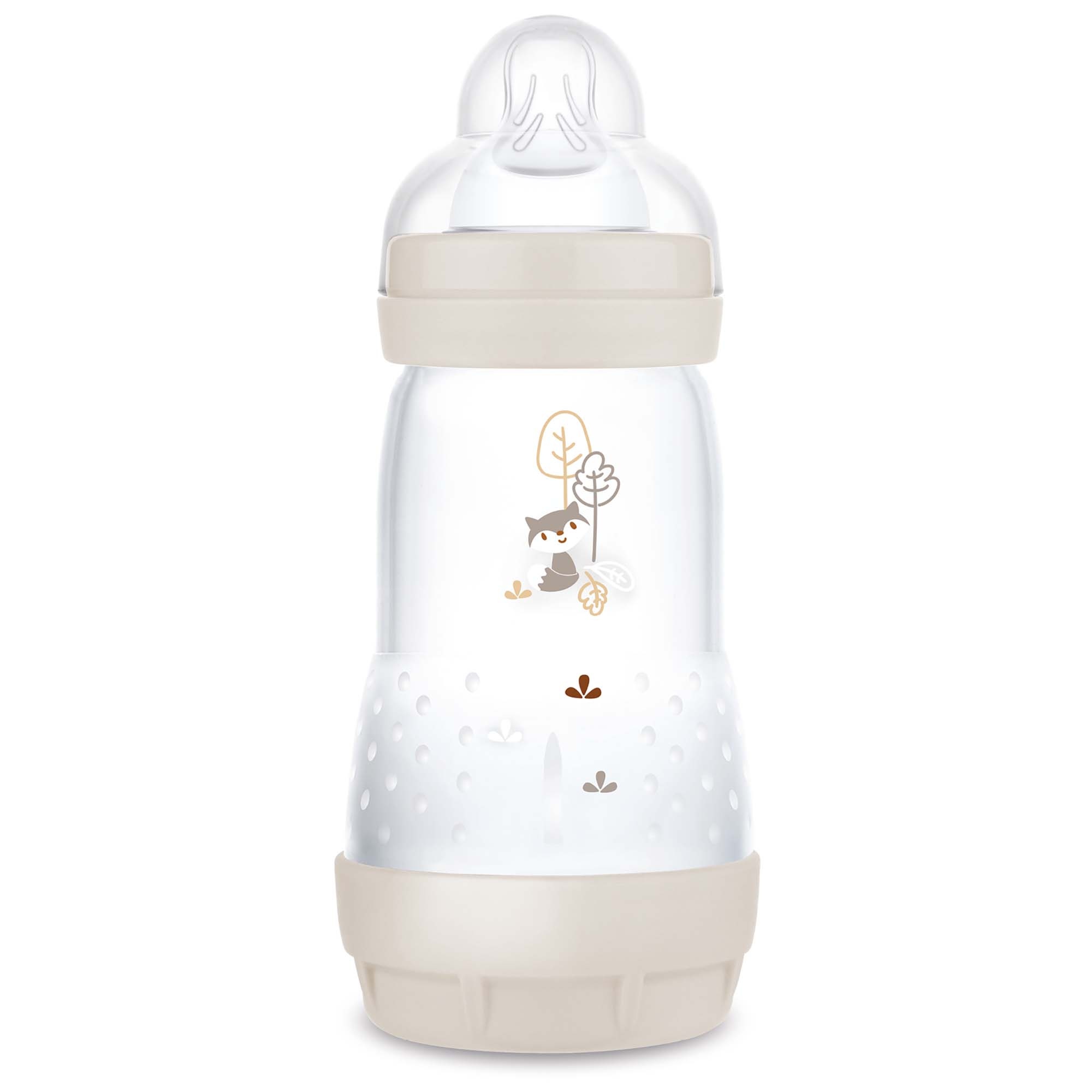 MAM fles anti-colic 260ml beige
