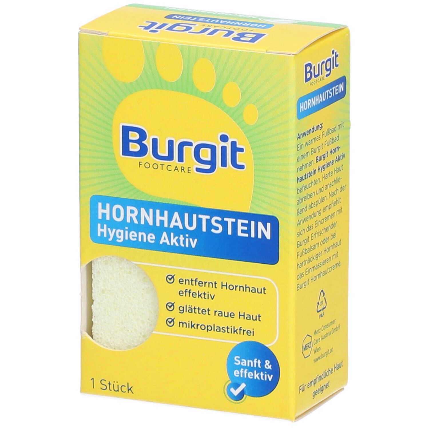 Burgit FOOTCARE HORNHAUTSTEIN