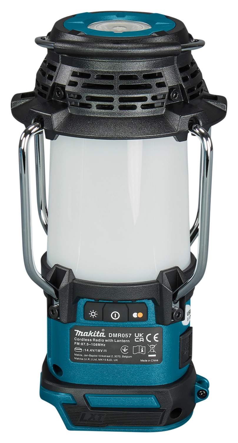 Makita DMR057 LXT 14,4 V / 18V Li-ion Accu Camping lamp body met radio en Bluetooth