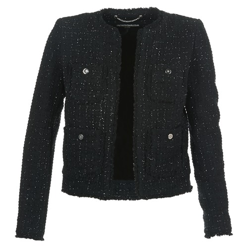 MICHAEL Michael Kors - FRAY TWD 4PKT JKT Negro / Plata