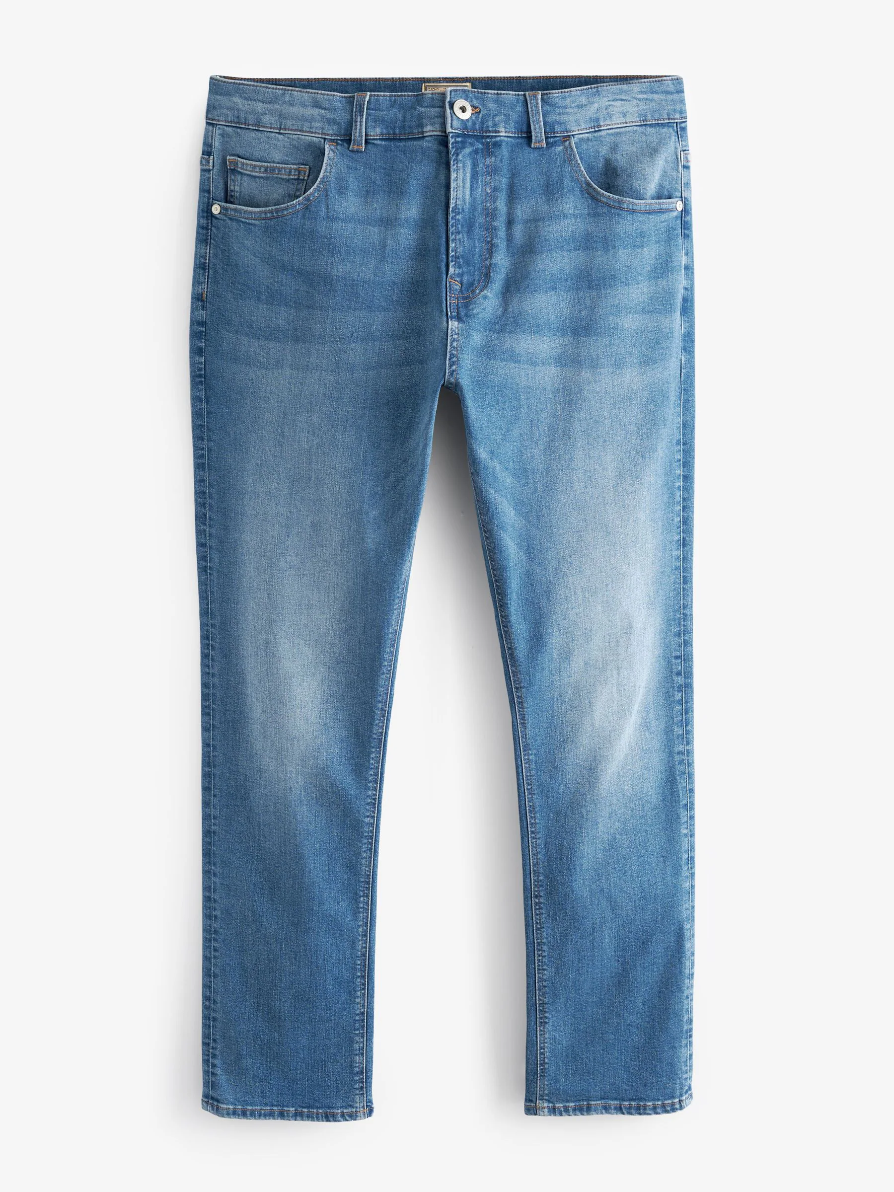 Lichtblauw - Enkele - Slim fit klassieke stretchy jeans