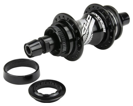 Moyeu Arrière Excess XLC 24 | 10 mm | 36 Trous Noir