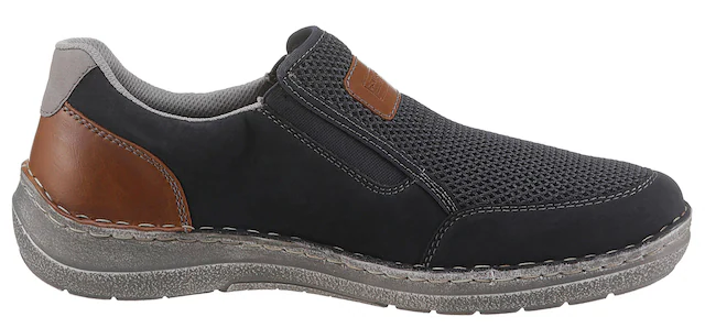 Rieker Slipper  Halbschuh, Freizeitschuh, Schlupfschuh mit luftigem Mesh