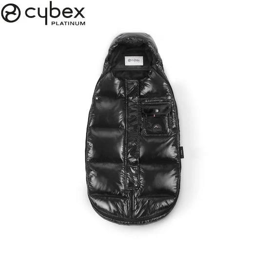 Mini chancelière hiver Platinum   Deep Black        de               CYBEX