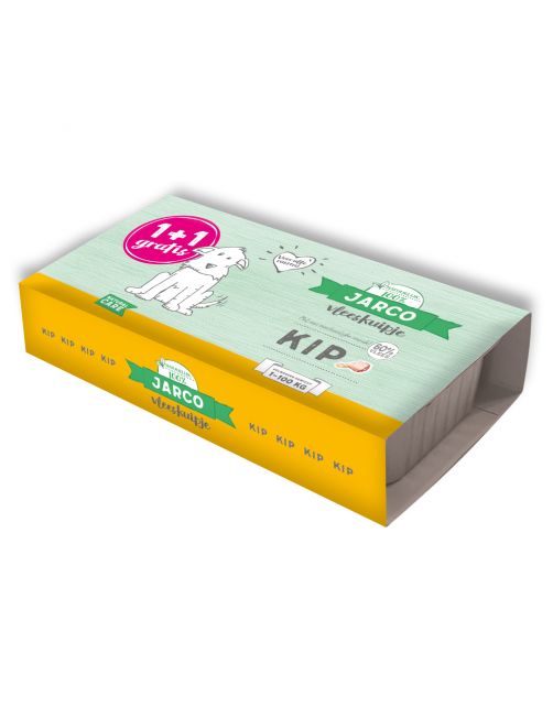 Jarco Dog Vleeskuipje 1+1 2x150 g - Hondenvoer