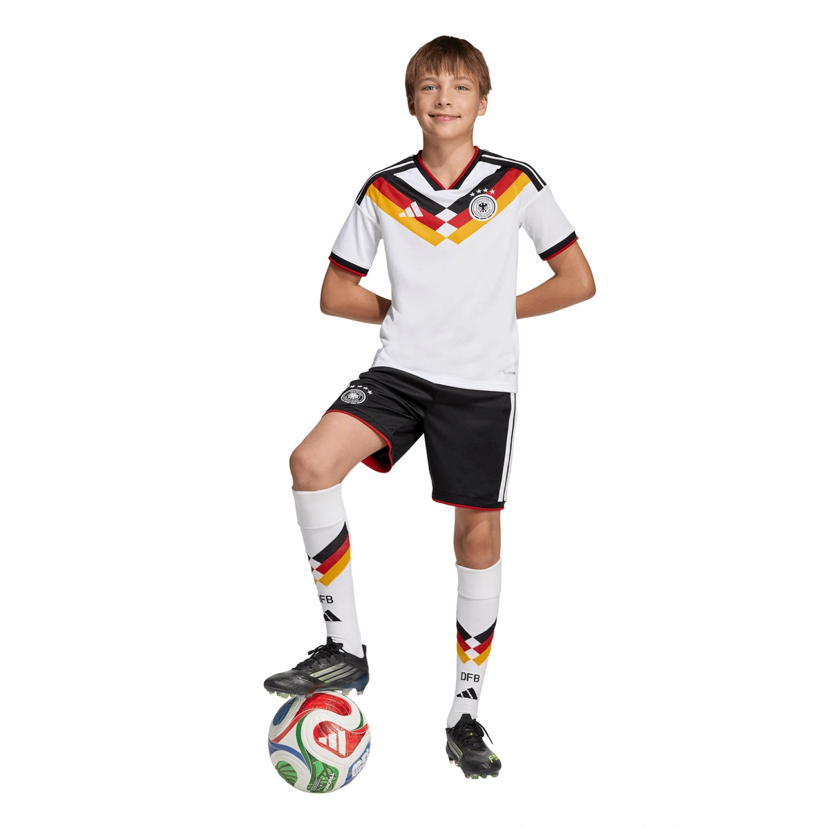 Camisola adidas Alemanha DFB Primeiro Equipamento Mundial 2026 Criança