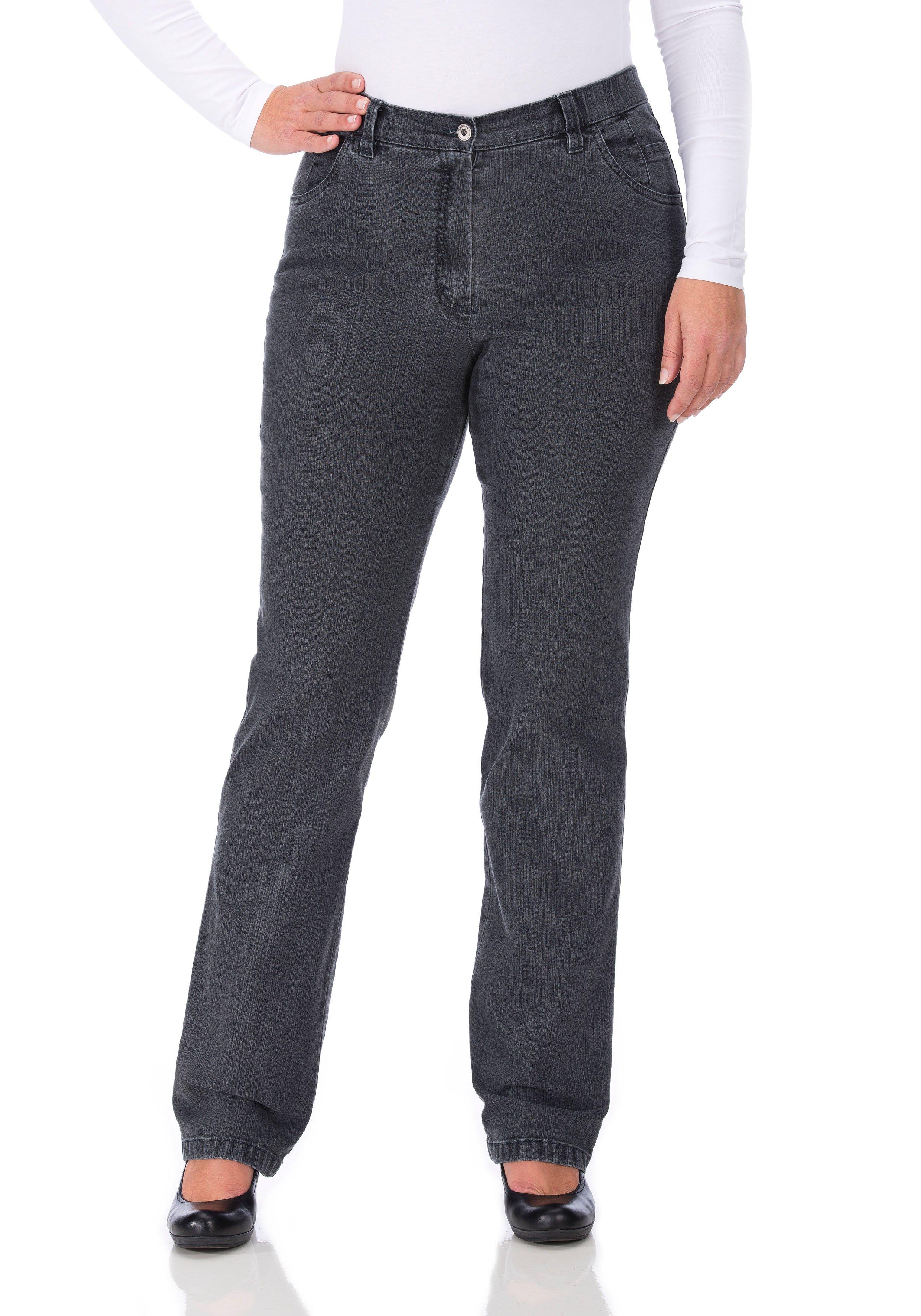 Jeans in Quer-Stretch-Qualität, mit Komfortbund