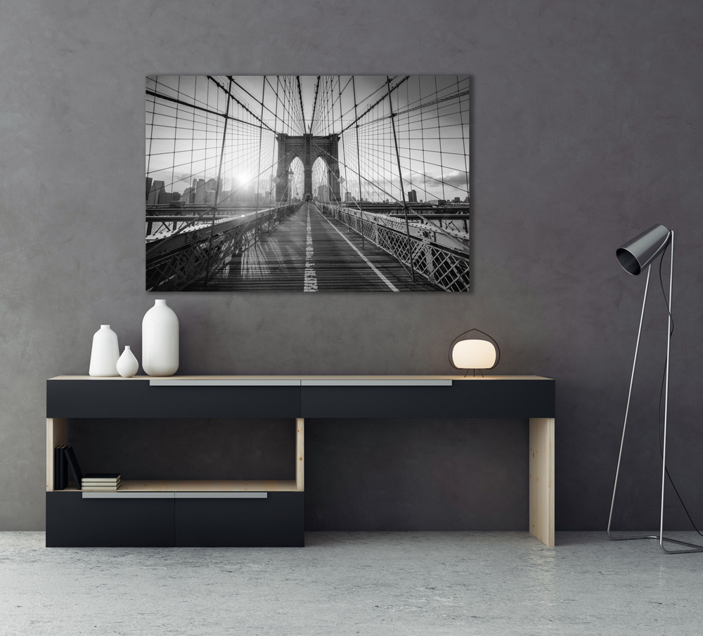 Akustikbild BROOKLYN BRIDGE 80x120cm, 7kg