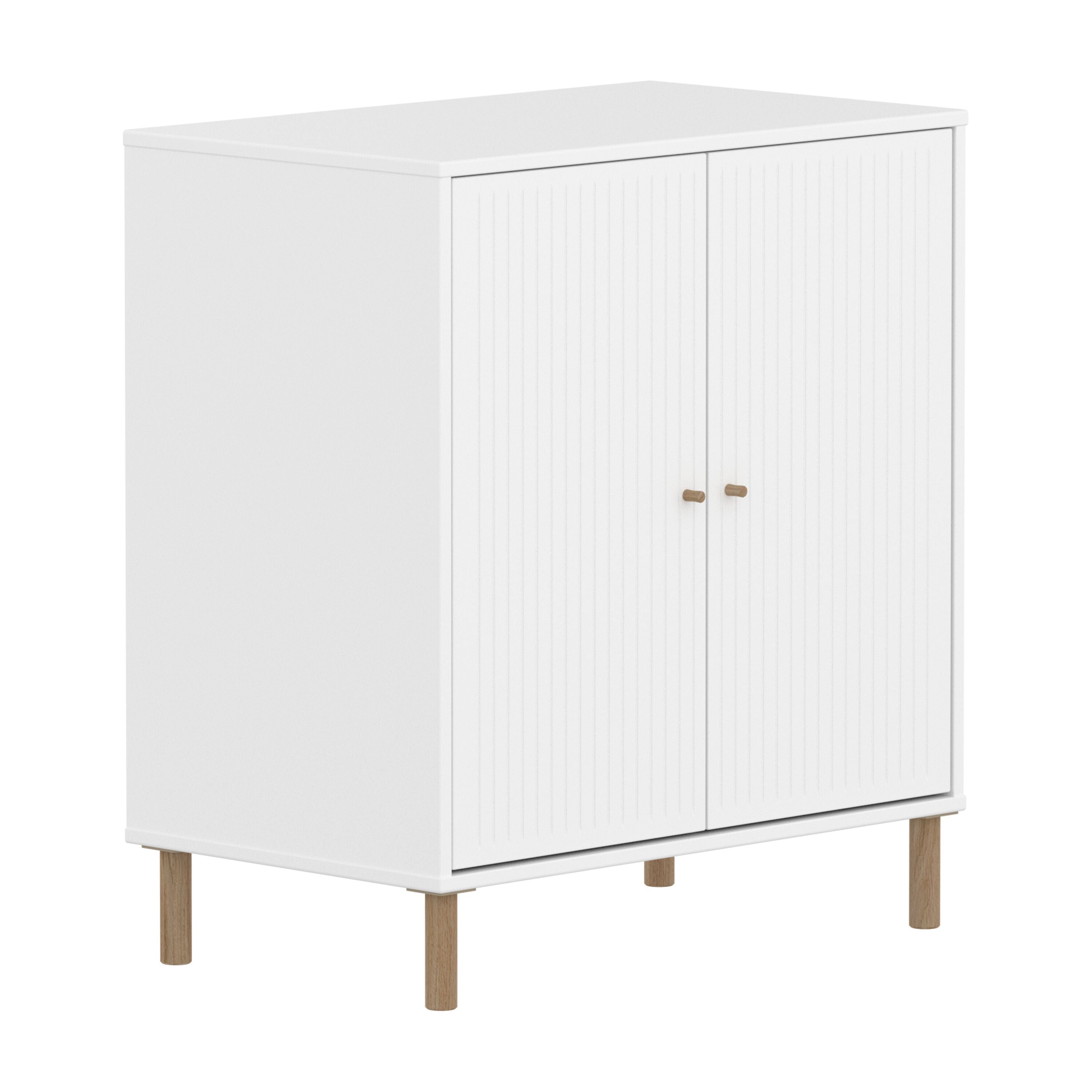 Flexa SAGA Kommode - Weiss / B: 75.0 cm x T: 45.0 cm x H: 84.0 cm