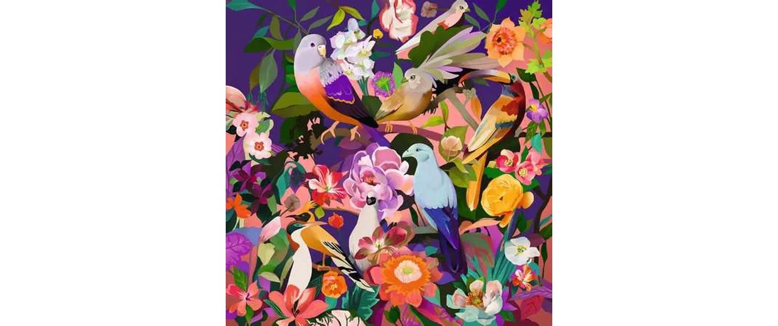 Puzzle Bird WatchingPuzzlespass in Premiumqualität