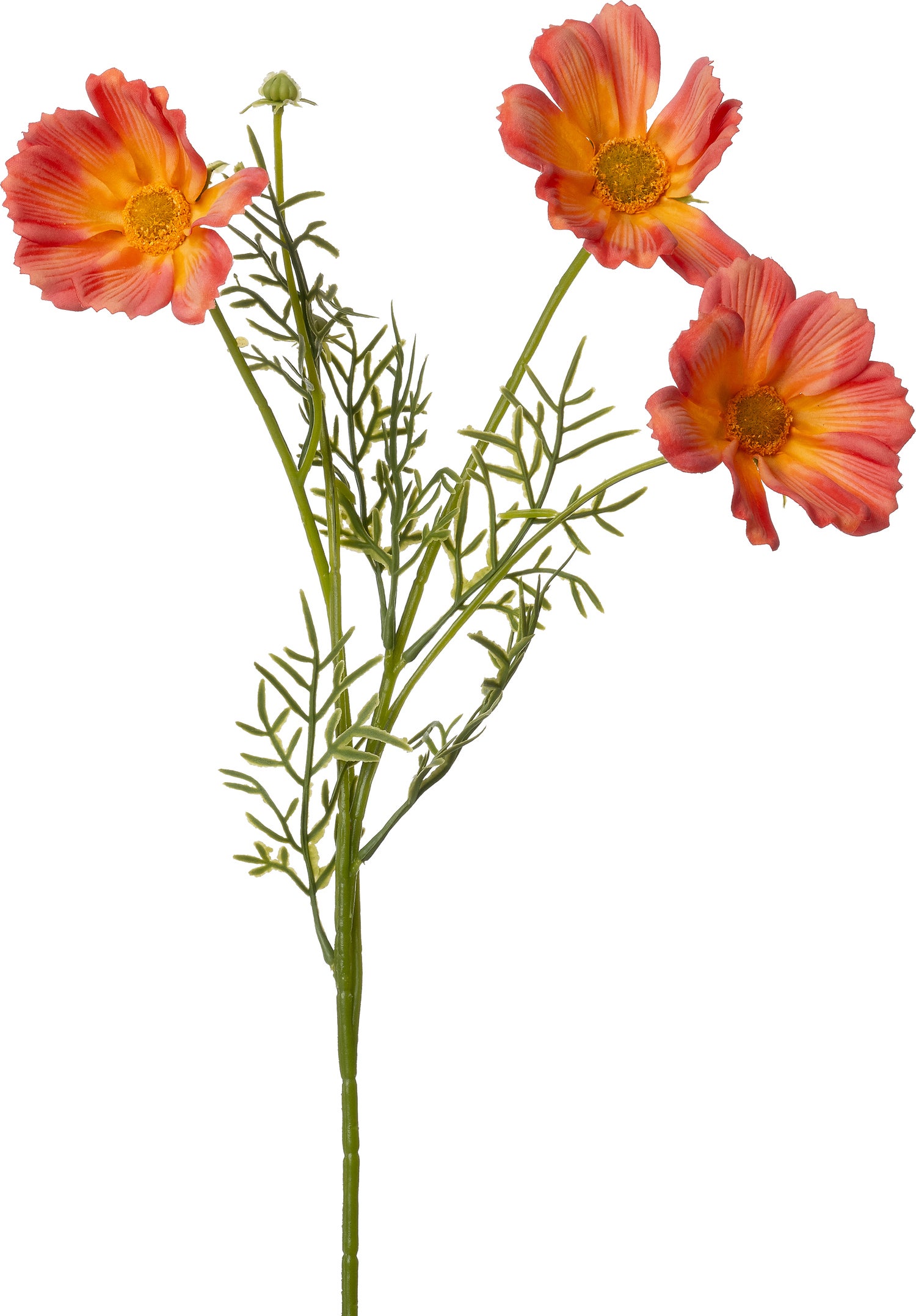 Intratuin kunstbloem Cosmea licht oranje 50 cm