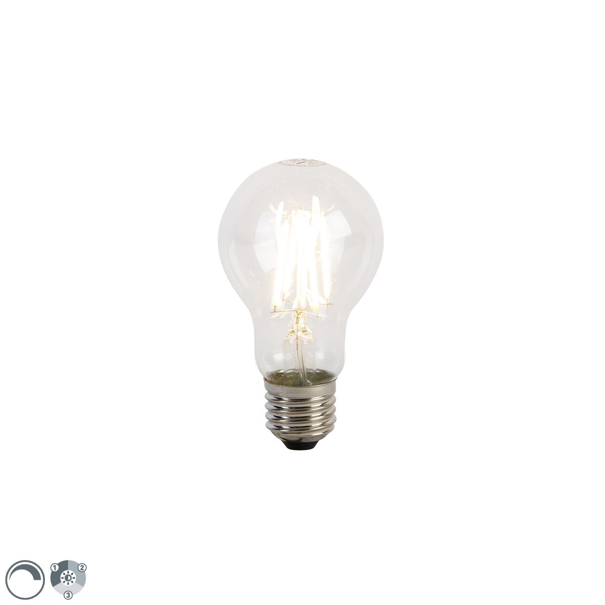 E27 3-staps dimbare LED lamp A60 5W 700 lm 2700K