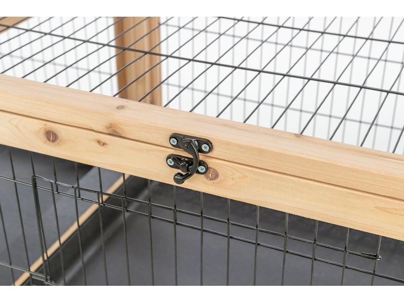 Trixie Freilaufgehege 150 x 50 x 60 cm, Holz/Metall, Indoor Optimal als Schlafdomizil