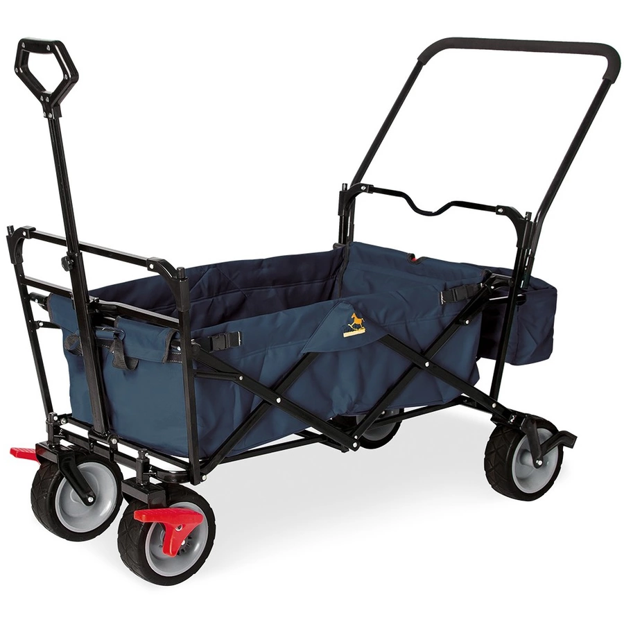 Pinolino Klappbollerwagen Paxi dlx Comfort mit Bremse marineblau