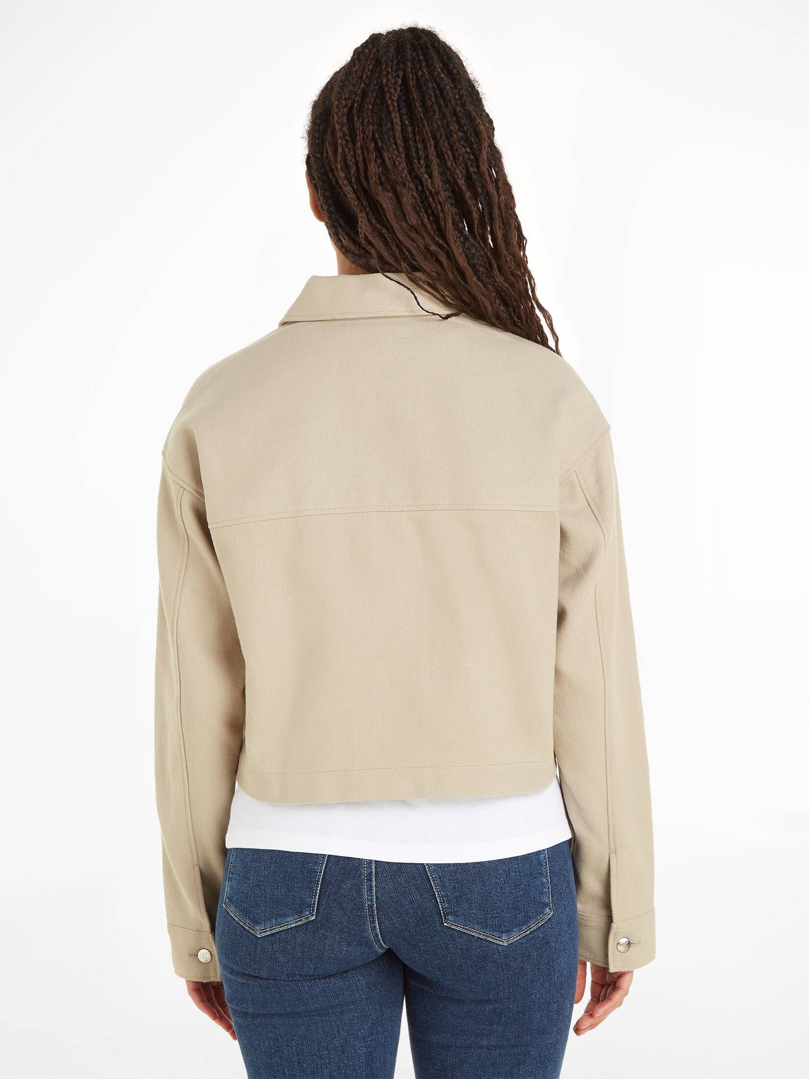 CALVIN KLEIN JEANS| Damen Hemdjacke FLANNEL OVERSHIRT