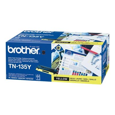 Brother TN135 - jaune - cartouche laser d'origine